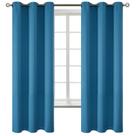Cortinas BGment Blackout Steel Blue 107x160cm 2 painéis