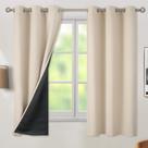 Cortinas BGment com isolamento térmico 100% Blackout 160x160cm