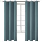 Cortinas BGment Room Darkening Stone Blue 160x160cm 2 painéis