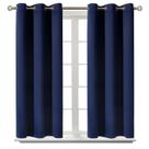 Cortinas Blackout BGment com isolamento térmico azul marinho 38x54 Cortinas Blackout BGment com isolamento térmico azul marinho 38x54