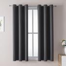 Cortinas Blackout ChrisDowa Grommet Thermal Grey Dark 38x45cm
