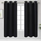 Cortinas Blackout Diraysid com isolamento térmico 42x160cm 2 painéis