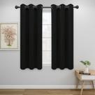 Cortinas Blackout Easy-Going 86x137 cm com isolamento térmico, 2 painéis