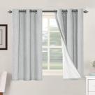 Cortinas Blackout H.VERSAILTEX de linho com isolamento térmico 42x54