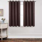 Cortinas Blackout Joydeco com isolamento térmico 138x137cm 2 painéis Cortinas Blackout Joydeco com isolamento térmico 138x137cm 2 painéis