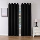 Cortinas Blackout Joydeco com isolamento térmico 230x228cm 2 painéis