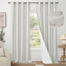 Cortinas Blackout Lajode 100% Blackout 214x213cm Cinza claro