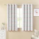 Cortinas Blackout MYSKY HOME Total Block 132x160cm, conjunto infantil 2