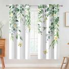 Cortinas Blackout MYUSRE Sage Green Eucalyptus 106x160cm 2 painéis Cortinas Blackout MYUSRE Sage Green Eucalyptus 106x160cm 2 painéis