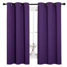 Cortinas Blackout NICETOWN com isolamento térmico 42x160cm roxas Cortinas Blackout NICETOWN com isolamento térmico 42x160cm roxas