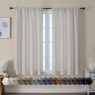 Cortinas Blackout Simplebrand Ava Natural 137x137cm 2 painéis