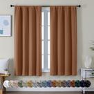 Cortinas Blackout Simplebrand Ava Sun Baked 160x160cm 2 painéis