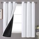 Cortinas Blackout YoungStex 100% isoladas 160x160cm 2 painéis