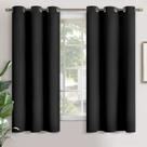Cortinas Blackout YoungStex Black 160x160cm para quarto x2