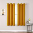 Cortinas ChrisDowa Grommet Room Darkening 107 x 160 cm 2 painéis