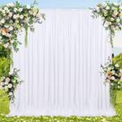 Cortinas de fundo B-COOL White Poliéster 1,5x2,4m 2 painéis