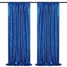 Cortinas de fundo de lantejoulas B-COOL Royal Blue 60x240cm, 2 pacotes