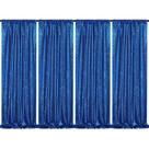 Cortinas de fundo de lantejoulas B-COOL Royal Blue 60x240cm, 4 pacotes