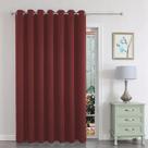 Cortinas de porta deslizante Blackout Patio Joydeco 100x213cm Borgonha Cortinas de porta deslizante Blackout Patio Joydeco 100x213cm Borgonha