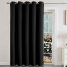 Cortinas de porta deslizante Blackout Patio Joydeco 70x213cm pretas Cortinas de porta deslizante Blackout Patio Joydeco 70x213cm pretas