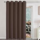 Cortinas de porta deslizante Blackout Patio Joydeco 70x275cm Chocolate Cortinas de porta deslizante Blackout Patio Joydeco 70x275cm Chocolate