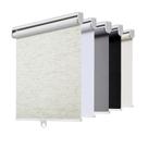 Cortinas de rolo sem fio AOSKY Blackout Linen Cream 66x183cm
