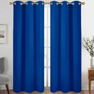 Cortinas Diraysid Royal Blue Grommet Blackout 107x213cm 2P
