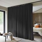 Cortinas divisórias de quarto MakeFeile Total Blackout W2,5 m H2,4 m