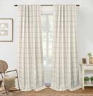 Cortinas DriftAway 100% Blackout Windowpane xadrez de linho xadrez xadrez xadrez