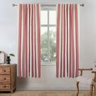 Cortinas DriftAway Chris Linen Blackout 160 cm listradas