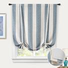 Cortinas DriftAway Chris Linen Blackout Tie Up 100x140cm Navy