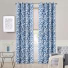 Cortinas DriftAway Julia Watercolor Blackout 132x274cm Navy