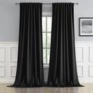 Cortinas DUALIFE Black Out, 274 cm de comprimento, sala de estar, 2 painéis