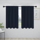 Cortinas Easy-Going 107 x 114 cm Thermal Blackout Navy 2 peças Cortinas Easy-Going 107 x 114 cm Thermal Blackout Navy 2 peças