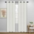 Cortinas Easy-Going 2 painéis 86x183 cm Ivory Thermal Blackout