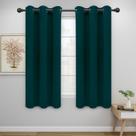 Cortinas Easy-Going com isolamento térmico 107x160cm Deep Teal