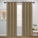 Cortinas Easy-Going Tan Blackout Thermal 132x213 cm 2 painéis