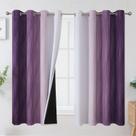 Cortinas Estelar Textiler 132x160 cm Roxo Cinza Blackout Cortinas Estelar Textiler 132x160 cm Roxo Cinza Blackout