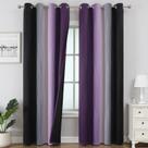 Cortinas Estelar Textiler Ombre Blackout 132x244 cm 2 painéis