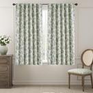 Cortinas florais Blackout jinchan para quarto 160x160cm