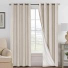 Cortinas H.VERSAILTEX 100% Blackout Linen 213x213cm 2 painéis