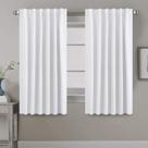 Cortinas H.VERSAILTEX, com isolamento térmico, brancas, 133 x 160 cm, 2 painéis Cortinas H.VERSAILTEX, com isolamento térmico, brancas, 133 x 160 cm, 2 painéis