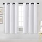 Cortinas H.VERSAILTEX com isolamento térmico para ambientes brancos escurecidos