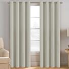 Cortinas H.VERSAILTEX Ivory Blackout 132x213cm para quarto