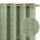Cortinas jinchan Boho Linen Living Room Farmhouse 214x213cm