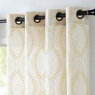 Cortinas jinchan Linen Blend Beige 244 cm l x 244 cm l 2 painéis Cortinas jinchan Linen Blend Beige 244 cm l x 244 cm l 2 painéis