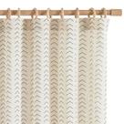 Cortinas jinchan Linen Boho Semi Sheer Grey 214cm Herringbone Cortinas jinchan Linen Boho Semi Sheer Grey 214cm Herringbone