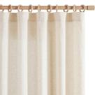 Cortinas jinchan Soft Linen 300 cm naturais com 2 painéis Cortinas jinchan Soft Linen 300 cm naturais com 2 painéis