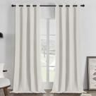 Cortinas Joydeco de Terciopelo Térmico 52x213 cm opacas, 2 paneles