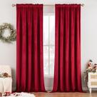 Cortinas MIULEE de Terciopelo Aislante Térmico opacas 213x132 cm Cortinas MIULEE de Terciopelo Aislante Térmico opacas 213x132 cm